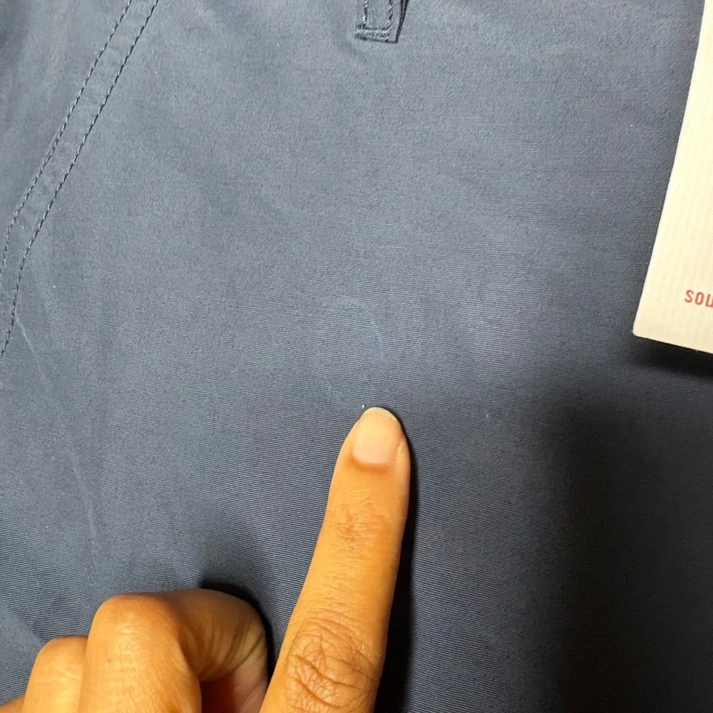 NEW Southern Proper Mens Proper Navy Performance Shorts Size Large